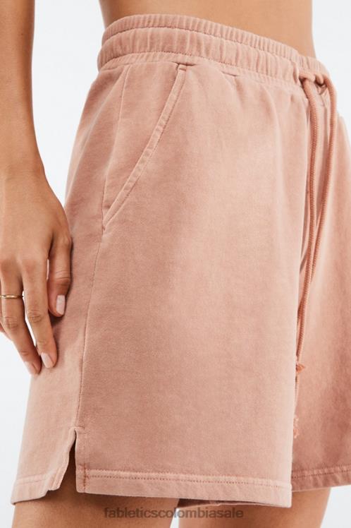 co Fabletics mujer andie corto 7\" cobalto profundo/áloe 6ZJ06562