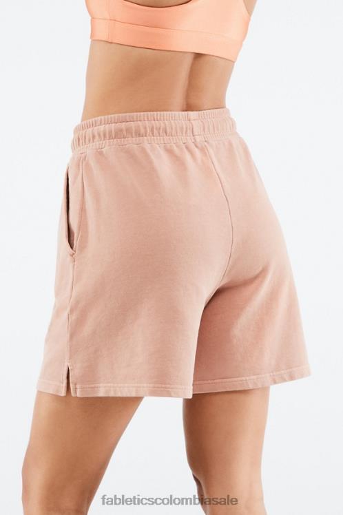 co Fabletics mujer andie corto 7\" cobalto profundo/áloe 6ZJ06562