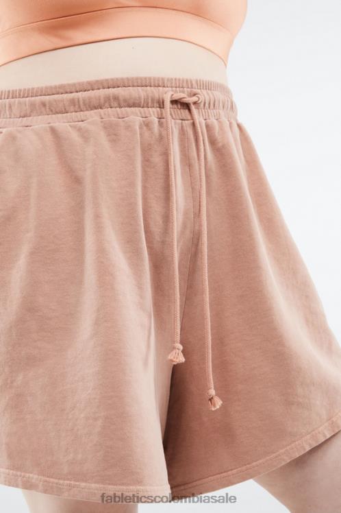 co Fabletics mujer andie corto 7\" cobalto profundo/áloe 6ZJ06563