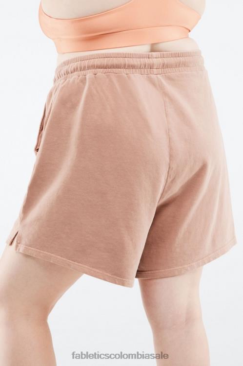 co Fabletics mujer andie corto 7\" cobalto profundo/áloe 6ZJ06563