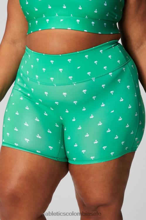 co Fabletics mujer cualquier lugar motion365+ pantalones cortos de talle alto de 6\'\' cerezo eléctrico lavado/blanco 6ZJ06619
