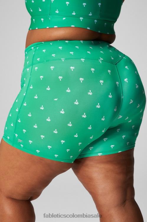 co Fabletics mujer cualquier lugar motion365+ pantalones cortos de talle alto de 6\'\' cerezo eléctrico lavado/blanco 6ZJ06619