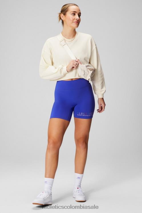 co Fabletics mujer cualquier lugar motion365+ pantalones cortos de talle alto de 6\'\' extremo real/gráfico 6ZJ06616