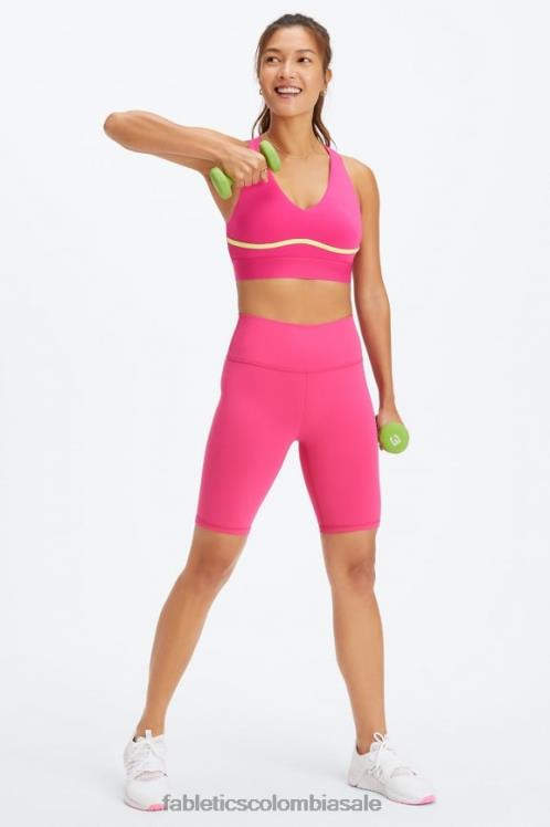 co Fabletics mujer define powerhold talle alto 9\'\' corto 16 puesta de sol/hoguera 6ZJ06325