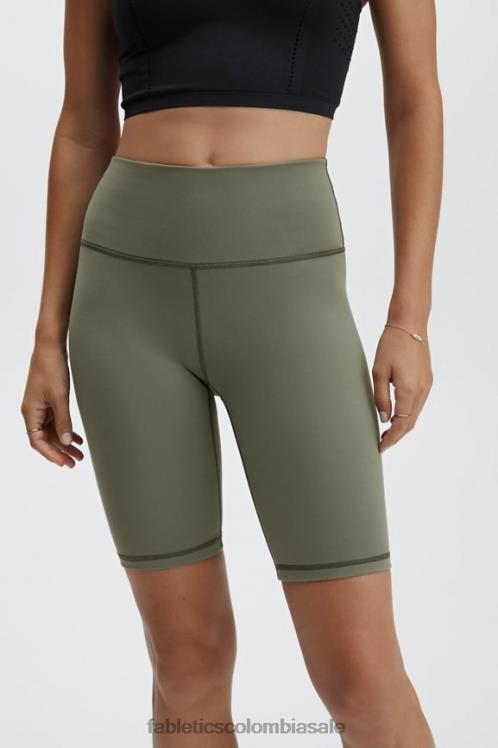 co Fabletics mujer define powerhold talle alto 9\'\' corto 19 arboleda/agave multi 6ZJ06341
