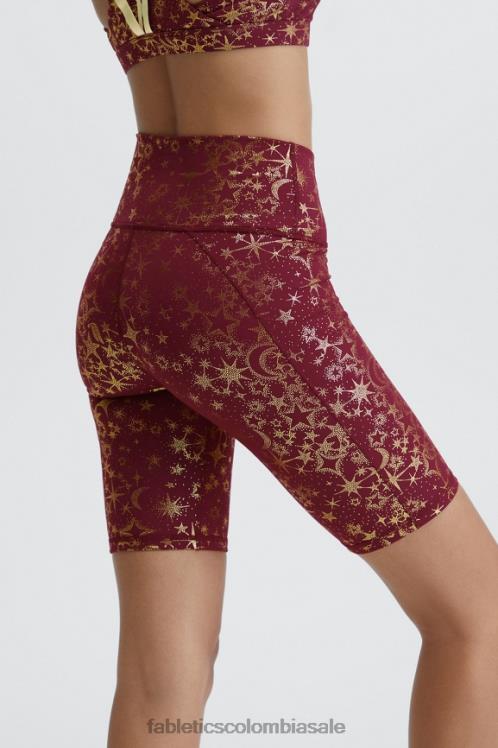 co Fabletics mujer define powerhold talle alto 9\'\' corto 19 sándalo/caqui/plata reflectante 6ZJ06339