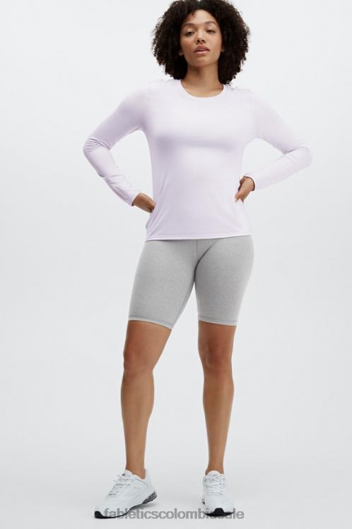 co Fabletics mujer define powerhold talle alto 9\'\' corto 19 sándalo/caqui/plata reflectante 6ZJ06340
