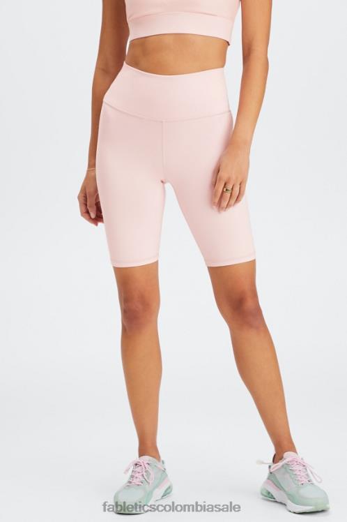 co Fabletics mujer define powerhold talle alto 9\'\' short 17 gris medio/fantasma 6ZJ06331