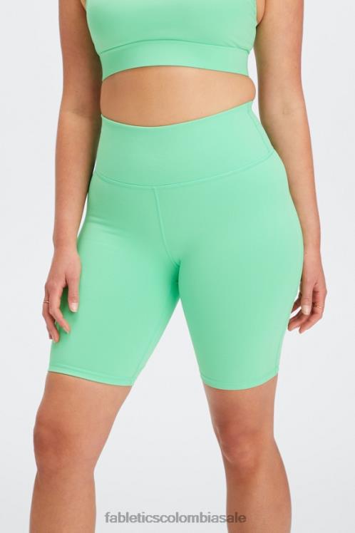 co Fabletics mujer define powerhold talle alto 9\'\' short 18 ola de medianoche/atlantis 6ZJ06336