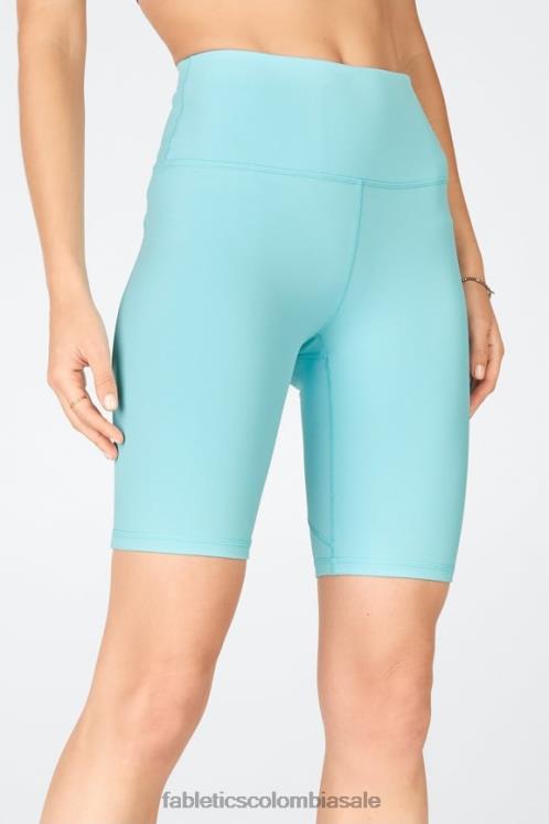 co Fabletics mujer define powerhold talle alto 9\'\' short 20 campanilla/flor azul 6ZJ06348