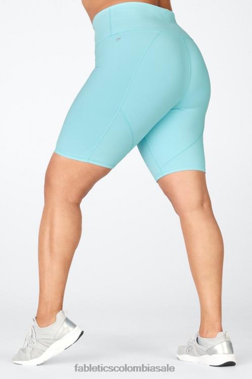 co Fabletics mujer define powerhold talle alto 9\'\' short 21 mapa de calor leopardo/azul marino profundo 6ZJ06349