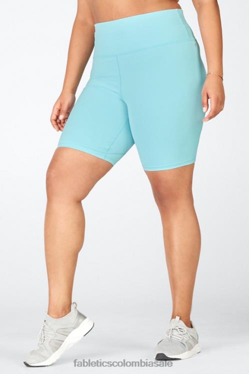 co Fabletics mujer define powerhold talle alto 9\'\' short 21 mapa de calor leopardo/azul marino profundo 6ZJ06349