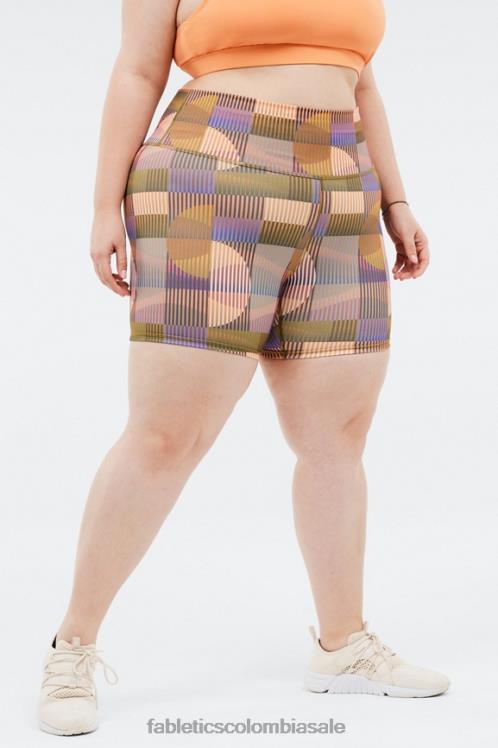 co Fabletics mujer define talle alto corto 6\'\' escape de la isla/club atlético 6ZJ06583