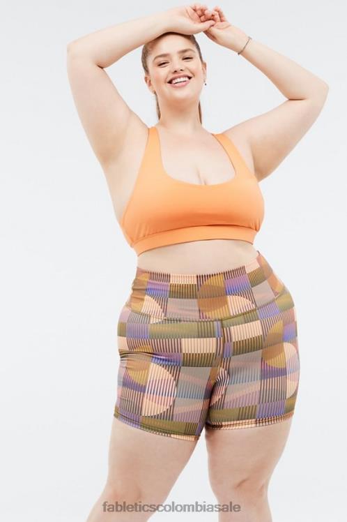 co Fabletics mujer define talle alto corto 6\'\' escape de la isla/club atlético 6ZJ06583