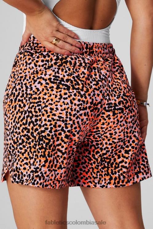 co Fabletics mujer el corto de 5\'\' negro/cafe ole/leche de miel 6ZJ06237