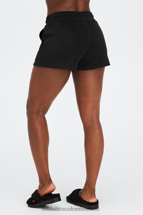 co Fabletics mujer toalla de rizo con cordón corto nube de lluvia/gris ártico 6ZJ06505