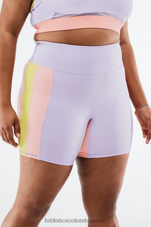 co Fabletics mujer trinity de talle alto corto de 7\" caoba/caoba 6ZJ06551