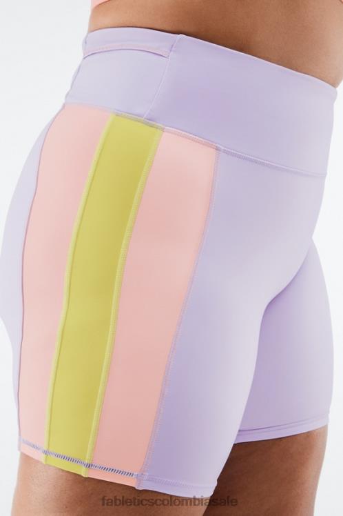 co Fabletics mujer trinity de talle alto corto de 7\" caoba/caoba 6ZJ06551