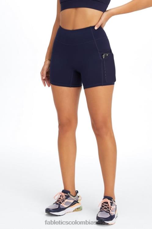 co Fabletics mujer trinity motion365 pantalones cortos de 5\'\' de tiro medio nube de tormenta/brillo de lima azucarada 6ZJ06361