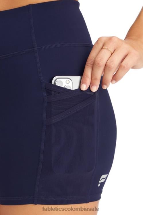 co Fabletics mujer trinity motion365 pantalones cortos de 5\'\' de tiro medio nube de tormenta/brillo de lima azucarada 6ZJ06361