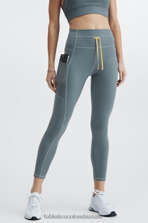 co Fabletics mujer Calzas Motion365 de talle muy alto en contraste nube de tormenta multi 6ZJ061183