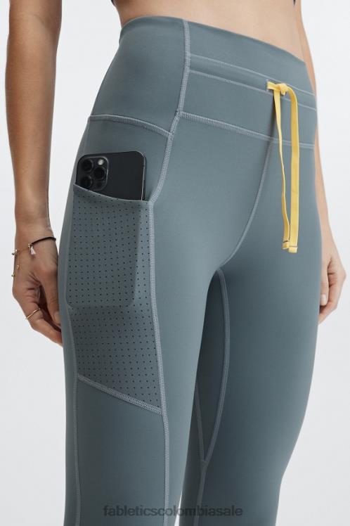 co Fabletics mujer Calzas Motion365 de talle muy alto en contraste nube de tormenta multi 6ZJ061183