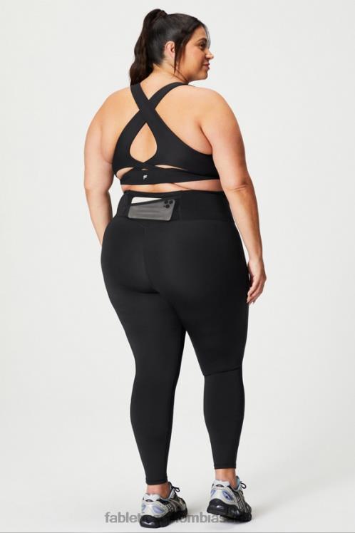 co Fabletics mujer trinity motion365+ calzas de talle alto negro 6ZJ06956
