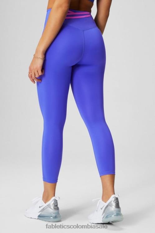 co Fabletics mujer trinity motion365+ capri de talle alto extrema realeza/escape rosa/gráfico 6ZJ06992