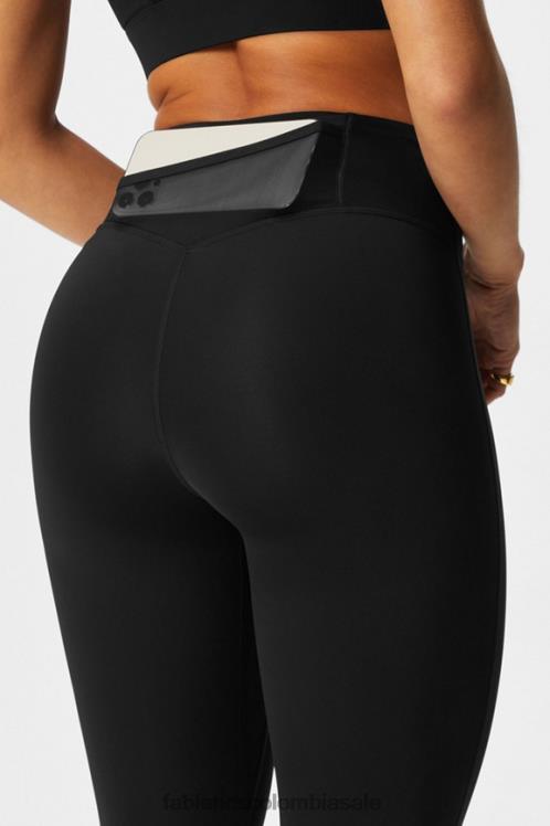co Fabletics mujer trinity motion365+ capri de talle alto negro 6ZJ06991