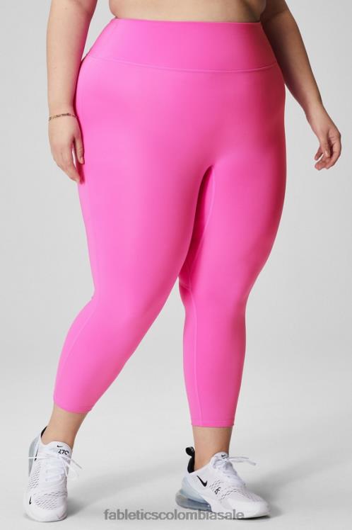co Fabletics mujer trinity motion365+ capri de talle alto ponche de escape rosa/bígaro 6ZJ06994