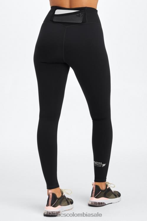 co Fabletics mujer trinity motion365 legging de talle alto 77 club negro/atlético 6ZJ061102