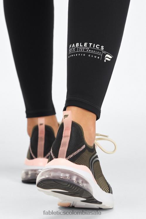 co Fabletics mujer trinity motion365 legging de talle alto 77 club negro/atlético 6ZJ061102