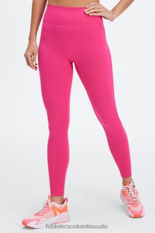 co Fabletics mujer trinity motion365 legging de talle alto 77 felpa rosa/caléndula 6ZJ061103
