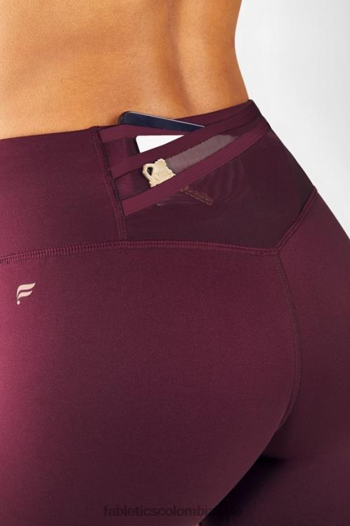 co Fabletics mujer trinity motion365 legging de talle alto 80 borgoña 6ZJ061119