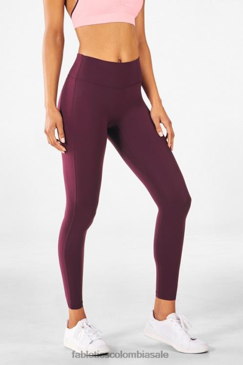 co Fabletics mujer trinity motion365 legging de talle alto 80 borgoña 6ZJ061119