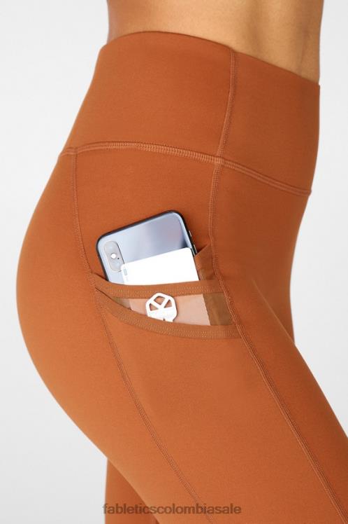 co Fabletics mujer trinity motion365 legging de talle alto 80 teca 6ZJ061120