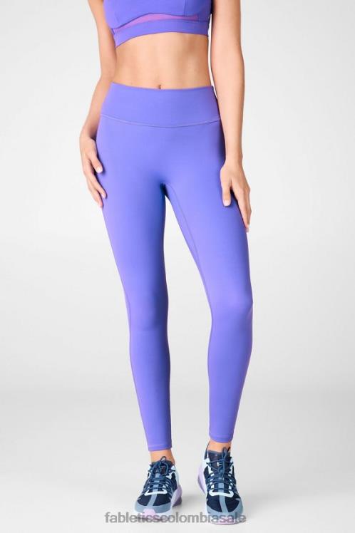co Fabletics mujer trinity motion365 legging de talle alto 80 violeta eléctrico/púrpura cielo 6ZJ061118