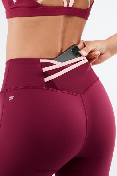 co Fabletics mujer trinity motion365 legging de talle alto 81 explosión de cereza/polvo rosa 6ZJ061125