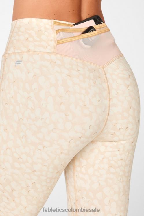 co Fabletics mujer trinity motion365 legging de talle alto 81 frío/oro mate 6ZJ061122