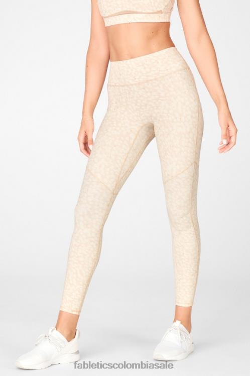 co Fabletics mujer trinity motion365 legging de talle alto 81 frío/oro mate 6ZJ061122