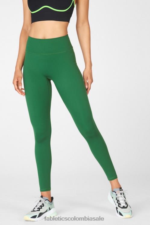 co Fabletics mujer trinity motion365 legging de talle alto 81 verde palmera 6ZJ061123