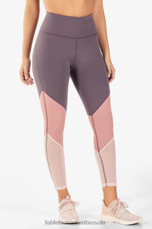 co Fabletics mujer zona talle alto 7/8 sombra/rosa/pétalo 6ZJ061056