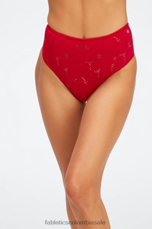 co Fabletics mujer braguita atrevida de encaje sin costuras cereza dulce 6ZJ062895