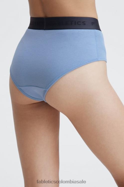 co Fabletics mujer calzoncillos 24-7 talle alto azul holandés 6ZJ062872