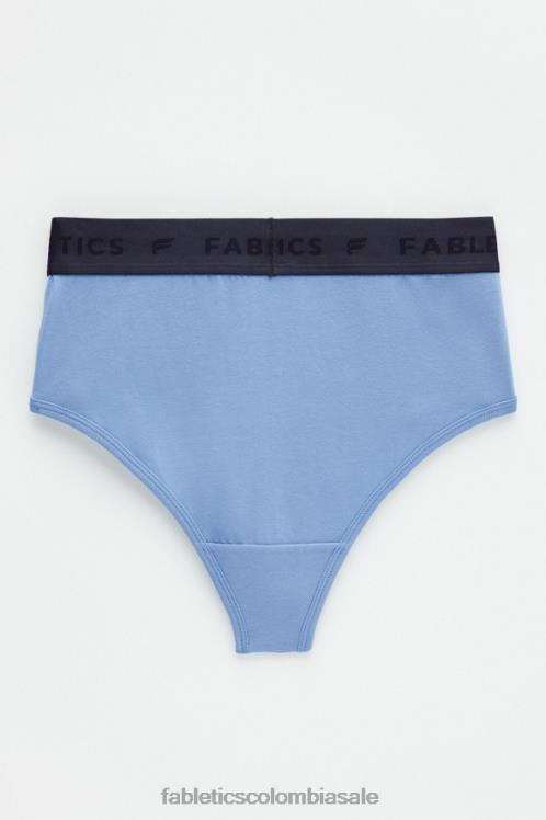 co Fabletics mujer calzoncillos 24-7 talle alto azul holandés 6ZJ062872