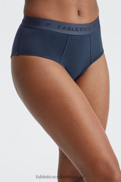 co Fabletics mujer calzoncillos 24-7 talle alto azul marino clásico 6ZJ062871