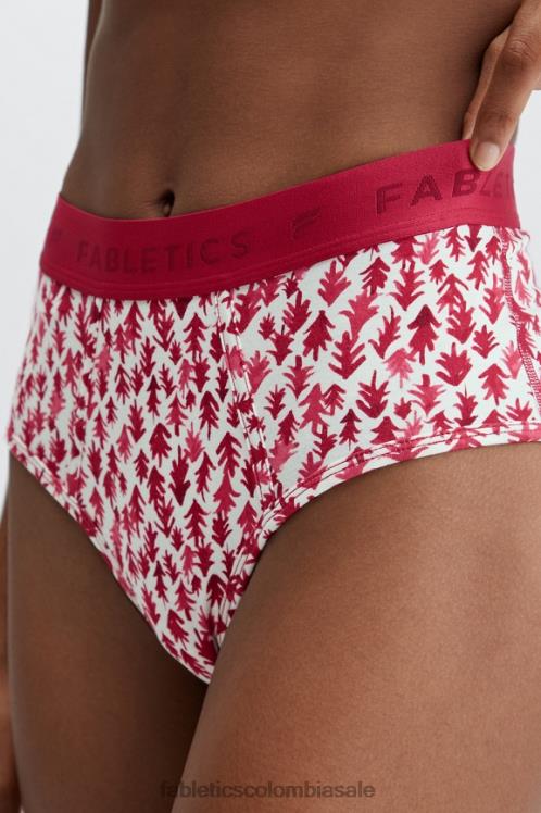 co Fabletics mujer calzoncillos 24-7 talle alto bosques 6ZJ062873
