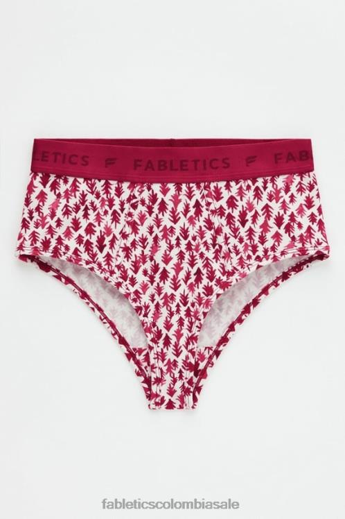 co Fabletics mujer calzoncillos 24-7 talle alto bosques 6ZJ062873