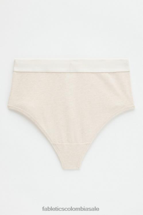 co Fabletics mujer calzoncillos 24-7 talle alto brezo de tapioca 6ZJ062868