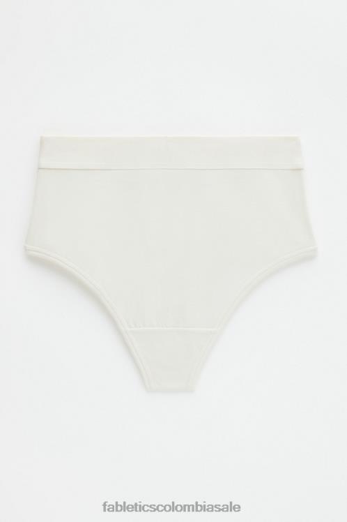 co Fabletics mujer calzoncillos 24-7 talle alto hueso 6ZJ062869
